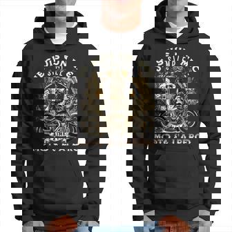 Cadeau Fan De La Moto Et L'apéro Motard Humour Alcool Drôle Sweat à capuche - Cadeauxyz
