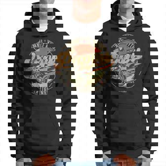 Cadeau Papou Motard La Legende Moto Papou Bikerintage Sweat à capuche - Cadeauxyz