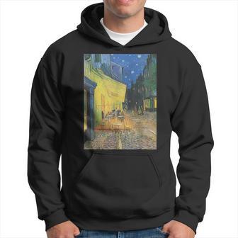 Cafe Terrace At Night By Vincent Van Gogh Hoodie - Thegiftio UK