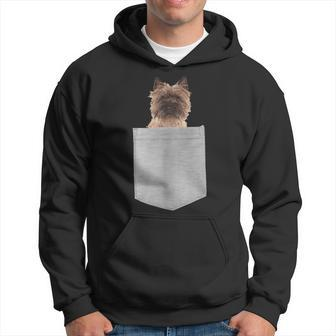 Cairn Terrier Dog In Your Pocket Hoodie - Monsterry