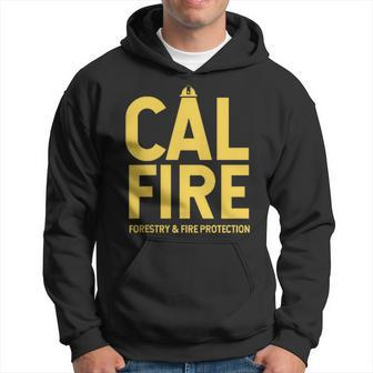 Cal-Fire Forestry Fire Protection Firefighter Hoodie - Monsterry UK