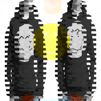 Camisa De Cara Sonriente Amarilla Con Ojos En X Y Cara Sonriente Sudadera - Regaloses