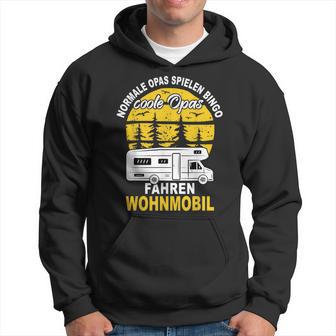 Camper Van Camping Grandpa Pensioner Camping Accessories Idea Hoodie - Seseable