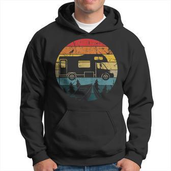 Camping Motorhome Van Vintage In Caravan Hoodie - Seseable