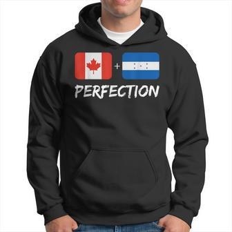 Canadian Plus Honduran Perfection Mix Flag Heritage Hoodie - Monsterry CA