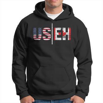 Canadian Pride American Usa Flag Useh Canada Hoodie - Monsterry DE