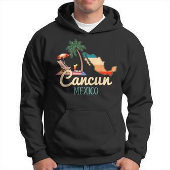 Cancun Mexico Souvenir Family Matching Vacation Cancun Hoodie - Monsterry