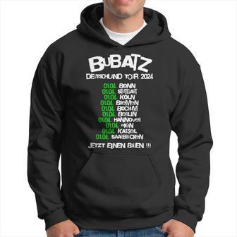 Cannabis Legalisierung Bubatz Legal Deutschland Tour 2024 Hoodie - Seseable