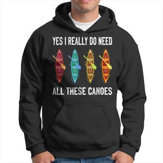 Canoeing Canoer Canoe Hoodie - Thegiftio UK