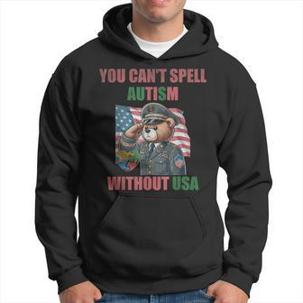 You Can't Spell Autism Without Usa Hoodie | Mazezy AU