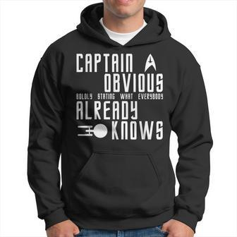 Captain Obvious Stating What Everybody Already Knows Hoodie - Monsterry CA