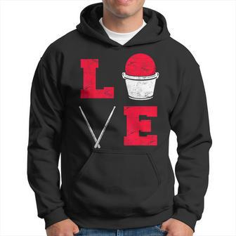 Cardio Drumming Love Fitness Class Gym Workout Exercise Hoodie - Seseable