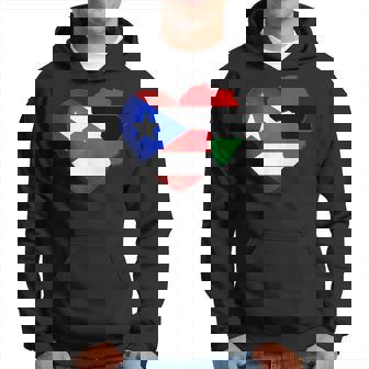 Caribbean Afro Latin Proud Puerto Rican African Flag Hoodie - Thegiftio UK