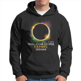Carmel Indiana Total Solar Eclipse April 8 2024 Hoodie - Monsterry DE