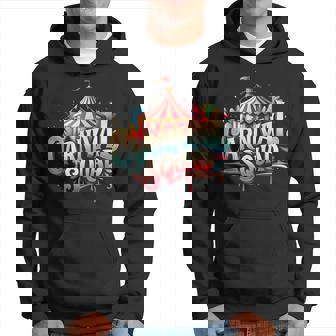 Carnival Staff Circus Event Vintage Retro Circus Matching Hoodie - Thegiftio