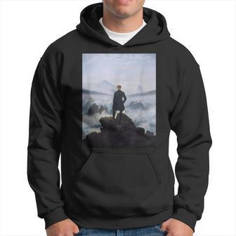 Caspar David Friedrich Wanderer Above The Sea Fog Hoodie - Monsterry UK