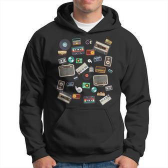 Cassette Tapes Mixtapes 1980S Radio Music Vintage Hoodie - Monsterry