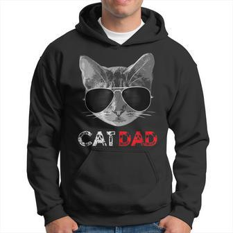Cat Dad Father's Day For Cat Lovers Hoodie - Monsterry DE