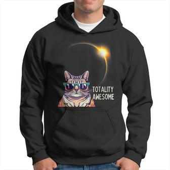 Cat Totality Awesome Solar Eclipse 2024 40824 Accessories Hoodie - Monsterry CA