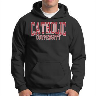 Catholic University Of America Archlow01 Hoodie - Seseable