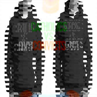 Catholics Vs Convicts Football Fan Retro Hoodie | Mazezy
