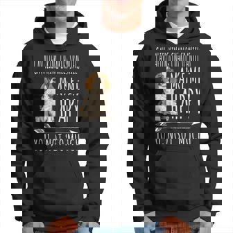 Cavalier King Charles Spaniels Make Me Happy You Not So Much Hoodie | Mazezy