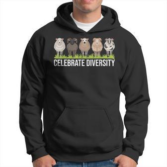 Celebrate Diversity Sheep Whisperer Herder Farmer Hoodie - Monsterry UK