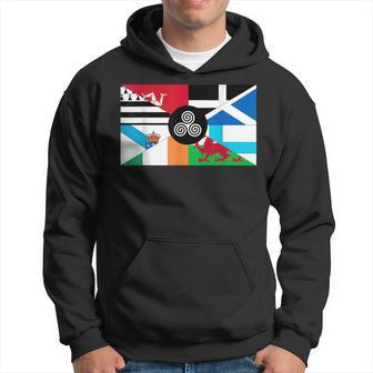 Celtic Nations Flags Celtic Nations Symbol Hoodie - Thegiftio UK