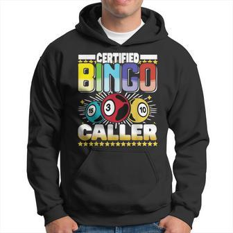 Certified Bingo Caller Bingo Player Gambling Bingo Hoodie - Monsterry