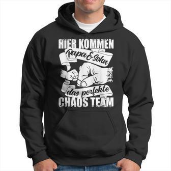 Chaos Team Papa Und Sohn Werdenderater Papa Loading Kapuzenpullover - Geschenkecke