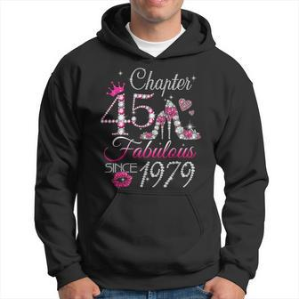 Chapter 45 Est 1979 45 Years Old 45Th Birthday Queen Hoodie - Monsterry AU