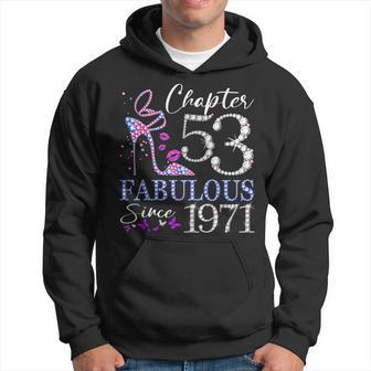 Chapter 53 Fabulous Since 1971 53Rd Birthday Queen Diamond Hoodie - Monsterry UK