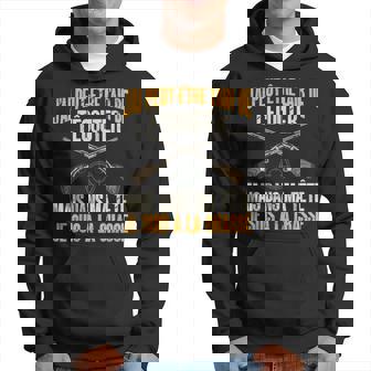 Chasse Homme Chasseur Maillot Je Suis À La Chasse Sweat à capuche - Cadeauxyz