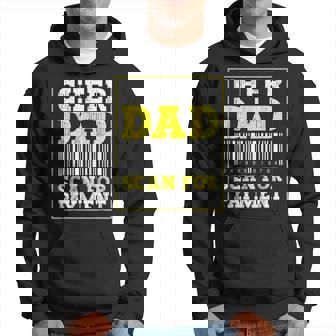 Cheer Dad Scan For Payment Dad Father's Day Hoodie - Thegiftio