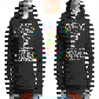 Cheer Squad Tie Dye Cheerleader Cheerleading Cheering Hoodie - Monsterry