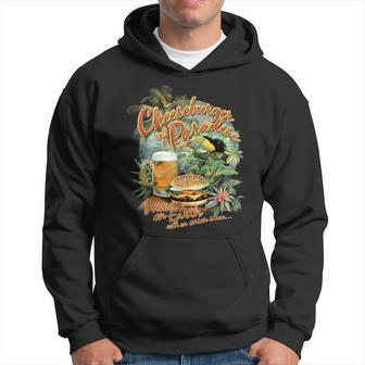 Cheeseburger In Paradise-Heaven On Earth Hoodie - Thegiftio UK
