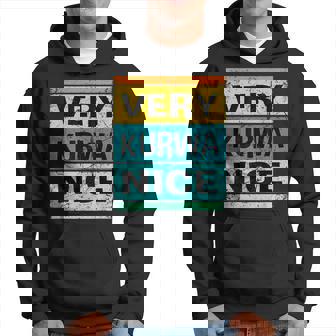 Chemise Pologne Pologne Retroery Kurwa Nice Polska Sweat à capuche - Cadeauxyz