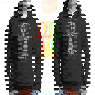 Chemise Historique Du Mois Noir Croix Ankh Afrique Rasta Sweat à capuche - Cadeauxyz