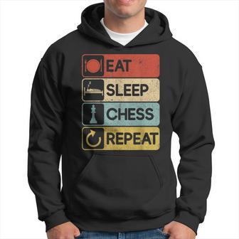 Chess Player Idea Chess Playing Strategy Item Hoodie - Monsterry