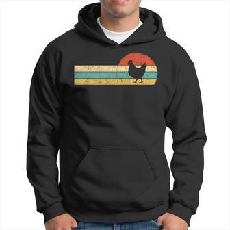 Chicken Retro Hen Fowl Chicks Poultry Farmer Rooster Vintage Hoodie - Monsterry DE