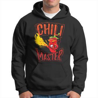 Chili Master Food Contest Cook Off Red Pepper Hoodie - Monsterry UK