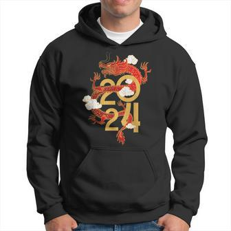 Chinese New Year 2024 Year Of The Dragon Lunar New Year 2024 Hoodie | Mazezy