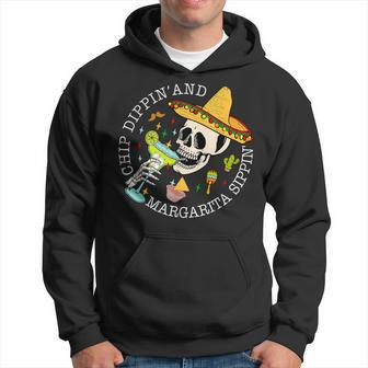 Chip Dippin And Margarita Sippin Cinco De Mayo Drinking Hoodie - Monsterry CA