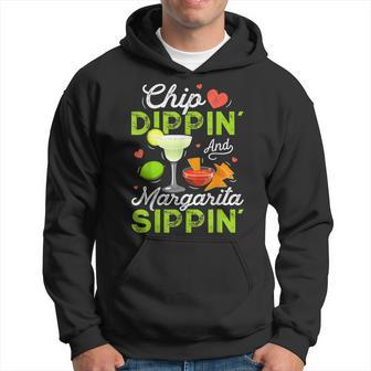 Chip Dippin' And Margarita Sippin' Cinco De Mayo Men Hoodie | Mazezy