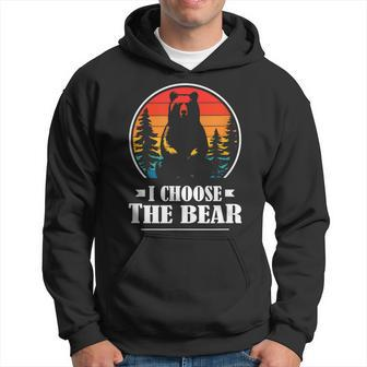 I Choose The Bear Hoodie | Mazezy