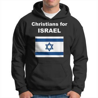 Christians For Israel Hoodie - Seseable