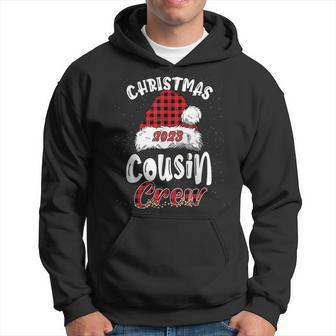 Christmas Cousin Crew Buffalo Red Plaid Pajamas Family Xmas Hoodie - Monsterry DE