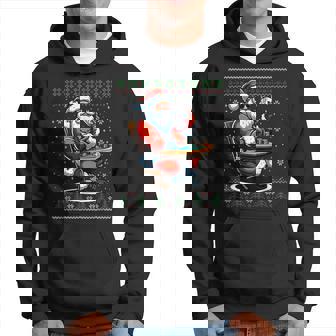 Christmas Poker Santa Poker Player Ugly Christmas Sweater Hoodie - Thegiftio