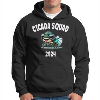 Cicada Squad 2024 Periodical Cicada Lover Hoodie | Mazezy