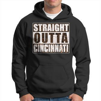 Cincinnati Straight Outta Cincinnati Hometown Pride Hoodie - Monsterry CA